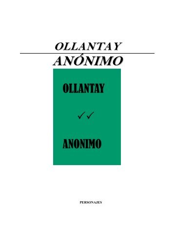 Ollantay - Miportal
