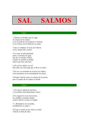 19 Salmos