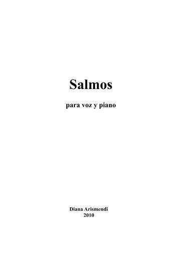 Salmos para voz y piano.pdf - Diana Arismendi