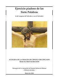 Ejercicio de las “Siete Palabras” de Jesús en la Cruz