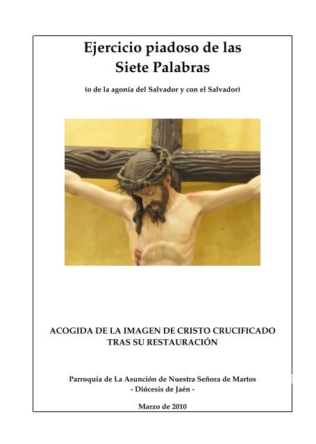 Ejercicio de las “Siete Palabras” de Jesús en la Cruz