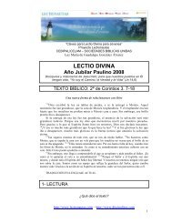 Lectio Divina sobre San Pablo Ap... - Lectionautas