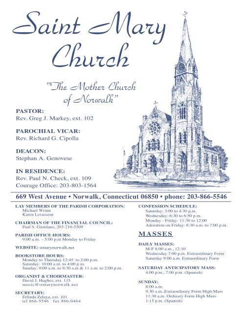 The Mother Church of Norwalk” - Seek And Find