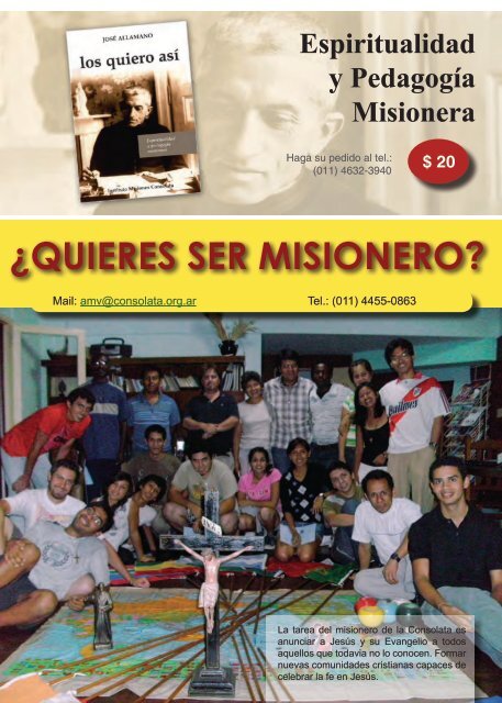 Que el dolor no nos sea indiferente - Misioneros de la Consolata