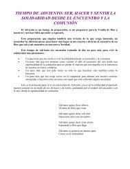 Reflexiones solidaridad y adviento