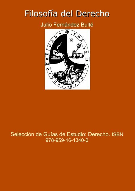 Filosofía del Derecho. En - Editorial Universitaria