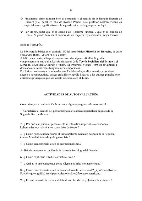 Filosofía del Derecho. En - Editorial Universitaria