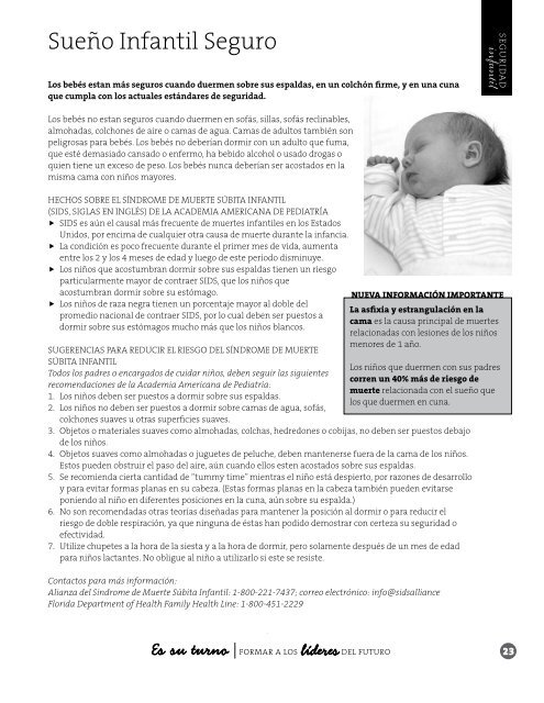 FORMAR A LOS líderesDEL FUTURO - Ounce of Prevention Fund ...