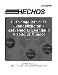 El Evangelista Y El Evangelización – ¡Llevando El Ev ... - World MAP