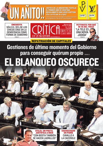 Gestiones de último momento del Gobierno para conseguir quórum ...