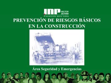 prevencion de riesgos en el sector de la construccion