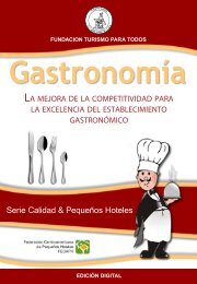 gastronomía - Fundación Turismo para Todos