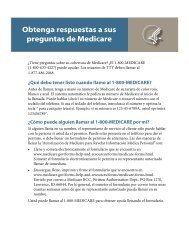 Obtenga respuestas a sus preguntas de Medicare - Medicare.gov