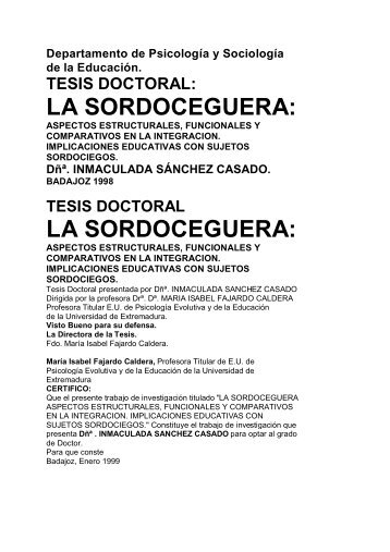 La sordoceguera - APSA