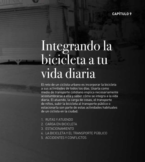 MANUAL DEL CICLISTA URBANO - Secretaría del Medio Ambiente ...