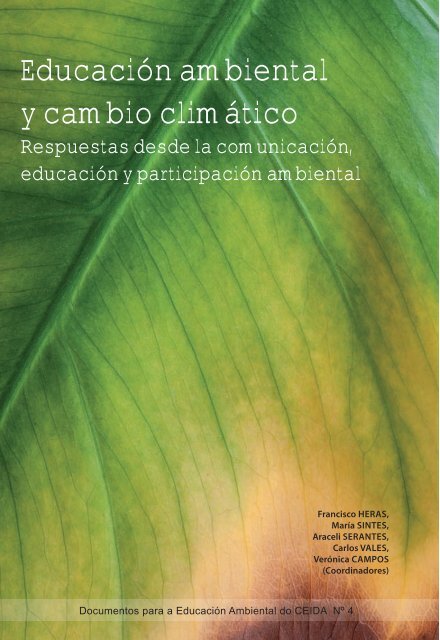 Educación ambiental y cambio climático - Ministerio de Agricultura ...