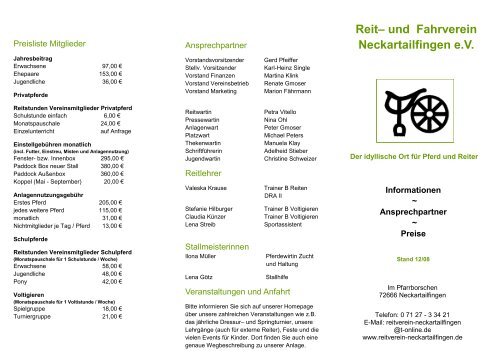 Reit– und Fahrverein Neckartailfingen e.V.