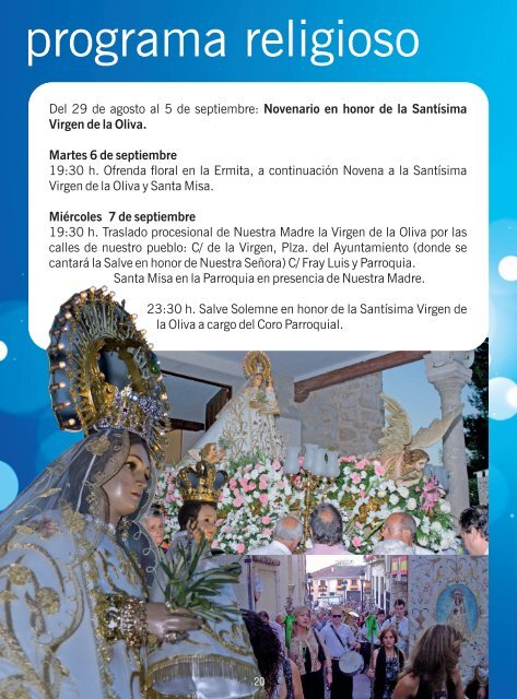Programa de Fiestas 2011 - Ayuntamiento de Valdilecha