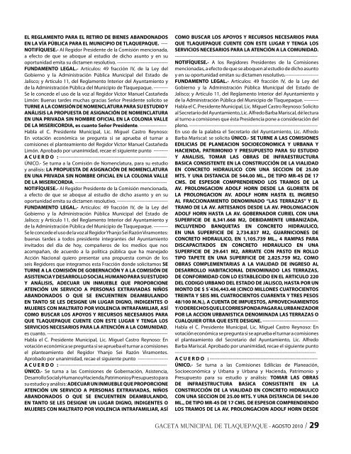 Gaceta Municipal Agosto.pdf - Unidad de Transparencia San Pedro ...