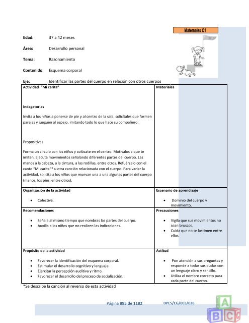 Procedimiento para la operación del servicio de pedagogía ... - IMSS