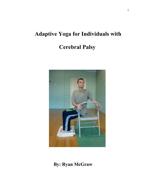 Yoga For Individuals With Cerebral Palsy