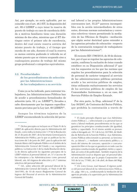 Número 93: Derecho del Trabajo - Ministerio de Empleo y ...