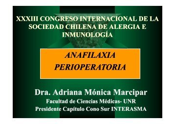 anafilaxia perioperatoria.pdf - Sociedad chilena de alergia e ...