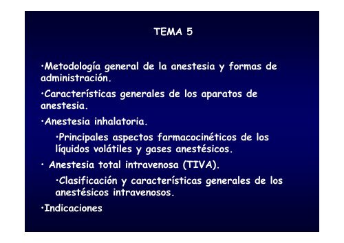 Tema 5 Diapositivas - anestesiaweb
