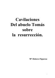 Cavilaciones Del abuelo Tomás sobre la resurrección.