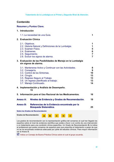 Tratamiento de la Lumbalgia aguda - Centro Cochrane para ...