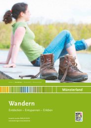 Wandern im Münsterland: Hohe Qualität