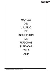 manual del usuario de inscripcion de personas juridicas en la afip