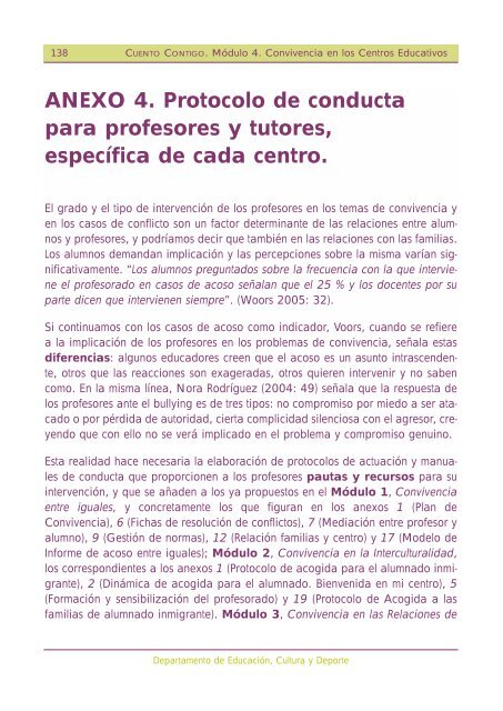 IV Convivencia Profesores y Alumnos - Portal de Convivencia en ...