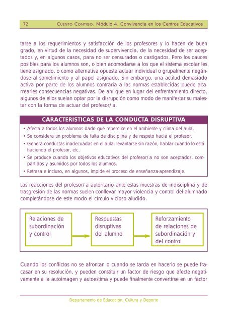 IV Convivencia Profesores y Alumnos - Portal de Convivencia en ...