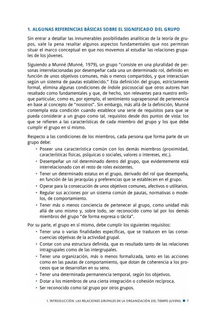 "Jóvenes y relaciones grupales". - Fundación de Ayuda contra la ...