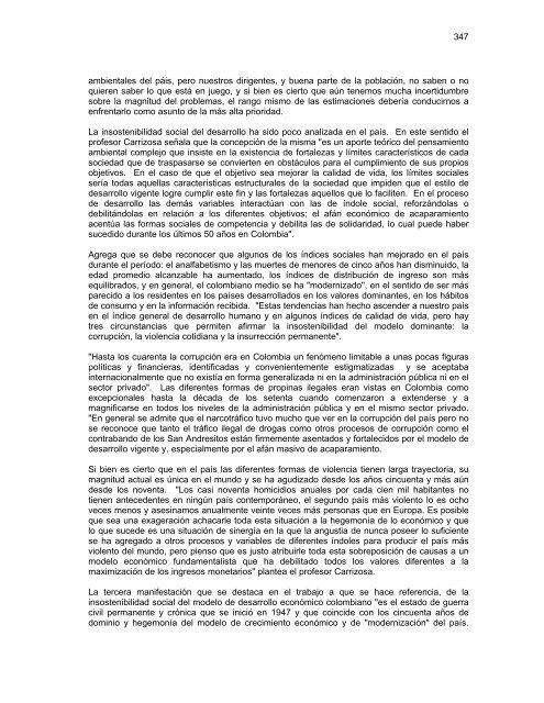 DESARROLLO ECONÓMICO SOSTENIBLE, RELACIONES ...