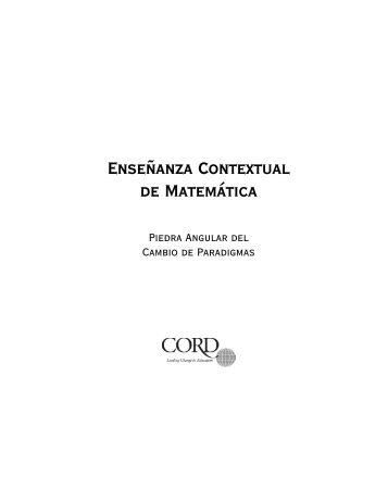 Enseñanza Contextual de Matemática - CORD