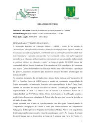 relatorio tecnico final - Associação Brasileira de Educação Médica ...