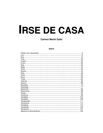 Carmen Martin Gaite - Irse de Casa.pdf - LaFamilia.info
