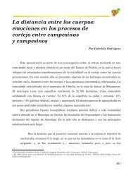 La distancia entre los cuerpos: emociones en los procesos ... - dgespe