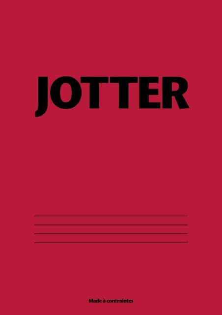 Jotter [PDF 494 K]