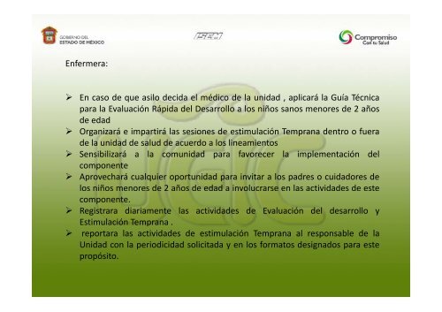 Guía de Estimulación Temprana - Secretaría de Salud del Estado de ...