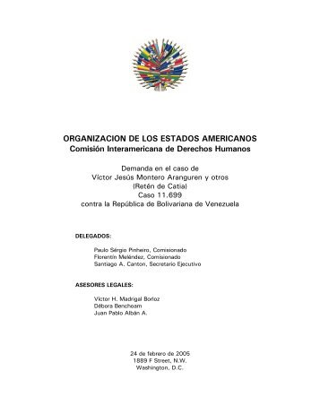 11.699 Reten de Catia Venezuela 24feb05 - Comisión ...