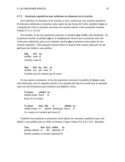 Gramática del Tu un Savi de Alacatlatzala, Guerrero - SIL International