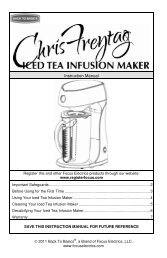 ICED TEA MAKER - West Bend® - Kitchen Appliances