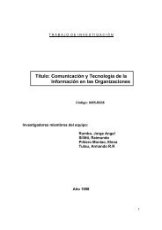 Título: Comunicación y Tecnología de la Información en las ...