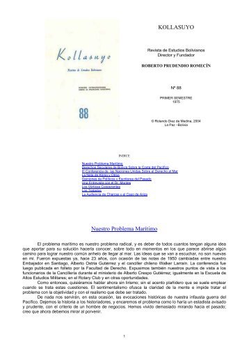 Revista Kollasuyo número 88 -L- 1975 – 2120kb - andes