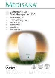 DE Lichtdusche LSC GB Phototherapy Unit LSC - ReMass GmbH ...