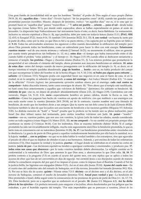 COMENTARIO EXEGETICO Y EXPLICATIVO DE LA BIBLIA TOMO I ...