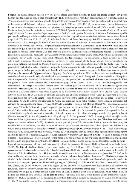 COMENTARIO EXEGETICO Y EXPLICATIVO DE LA BIBLIA TOMO I ...